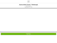 Tablet Screenshot of karmaindian.com